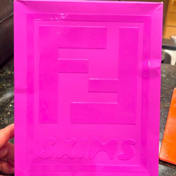 Skims Fendi Collab size 3x 2 pair Panties/boy shorts 💜 - nwt Kim kardashian. - Picture 6 of 12